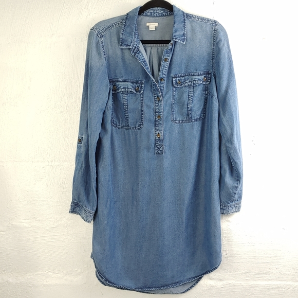 Fossil Dresses & Skirts - FOSSIL LYOCELL SHIRT DRESS(a202)